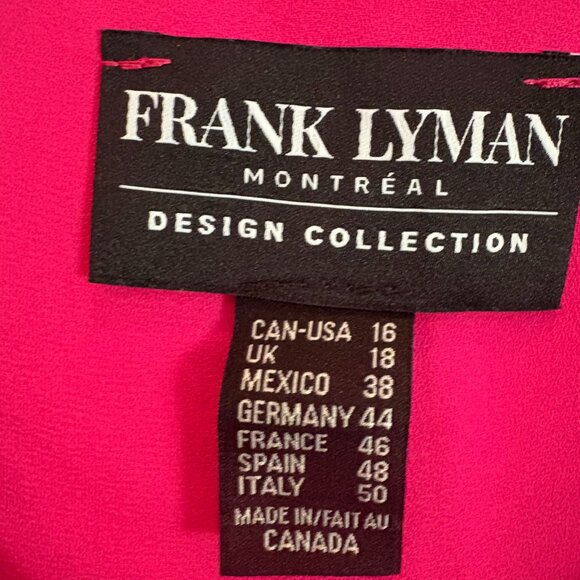 Hot Pink cap sleeved blouse - Picture 2 of 3